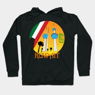 Kuwait City Retro Hoodie